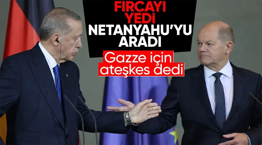 İsrail destekçisi Olaf Scholz