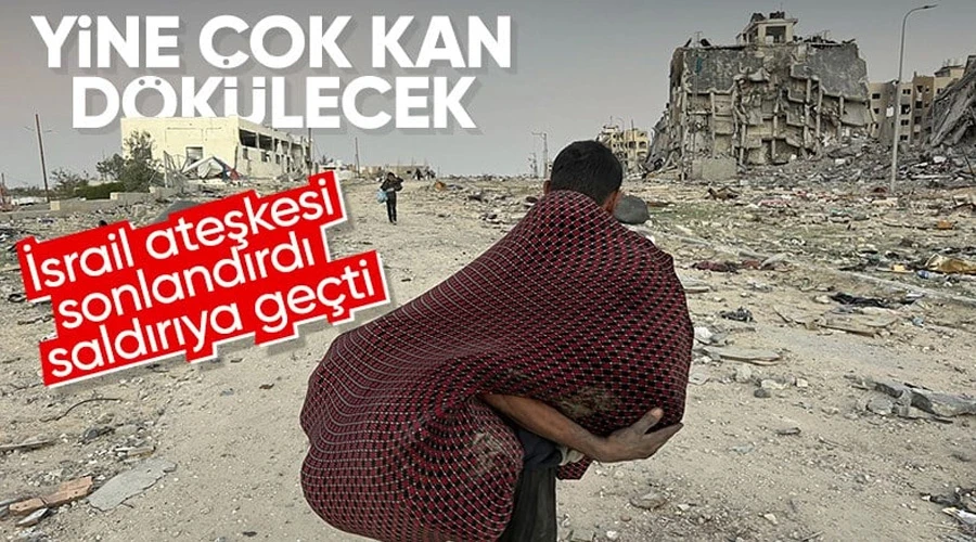 İsrail zulmü başlıyor... Gazze