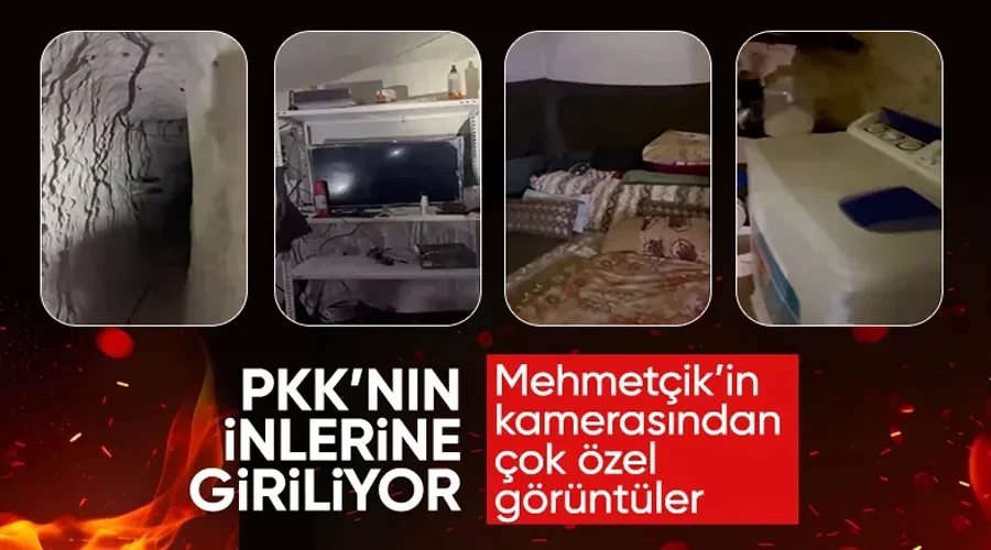 Türk Askeri Teröristlerin Gizli Sığınağını Açığa Çıkardı: Pençe-Kilit