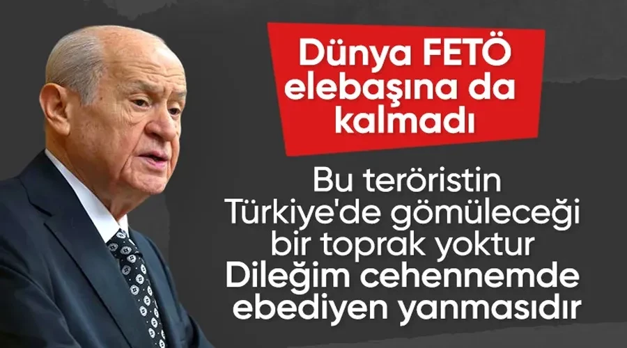 Devlet Bahçeli, FETÖ elebaşı Gülen