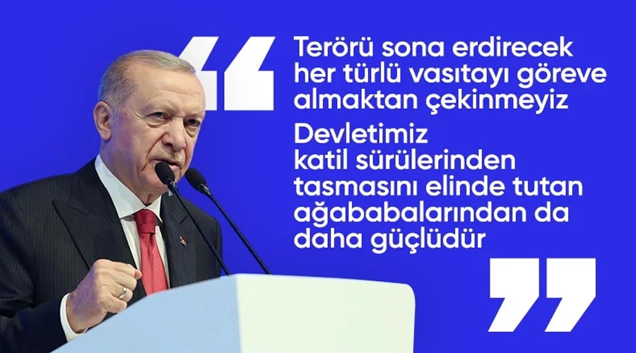 Cumhurbaşkanı Erdoğan: Devletimiz katil sürülerini tepeleyecek kudret ve kuvvete sahiptir! CANLI İZLE