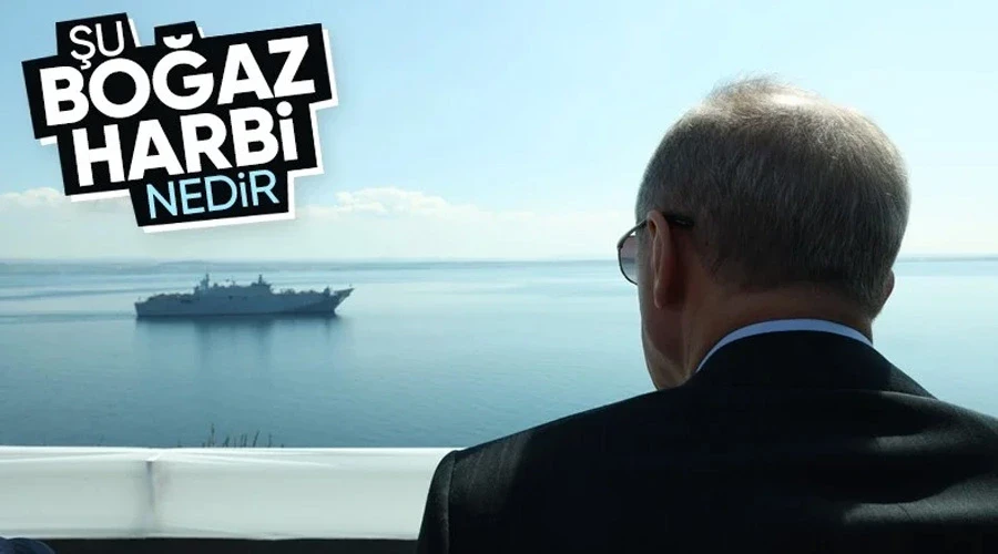  Cumhurbaşkanı Erdoğan: TCG Anadolu Çanakkale Boğazı