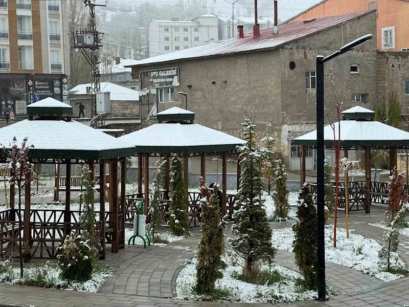 Mayıs ayında kar esareti: Her yer beyaza büründü