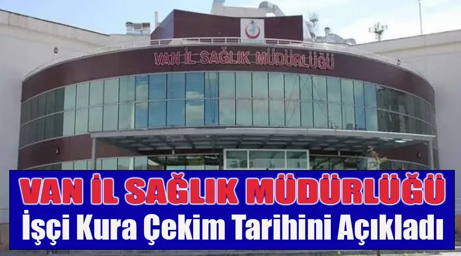 Van İl Sağlık Müdürlüğü