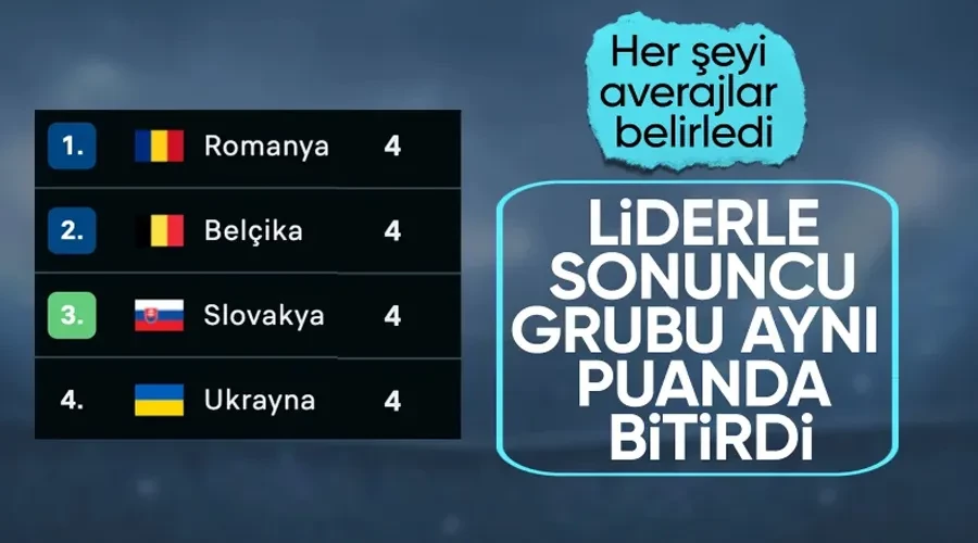 E Grubu sona erdi: Üç ülke adını son 16