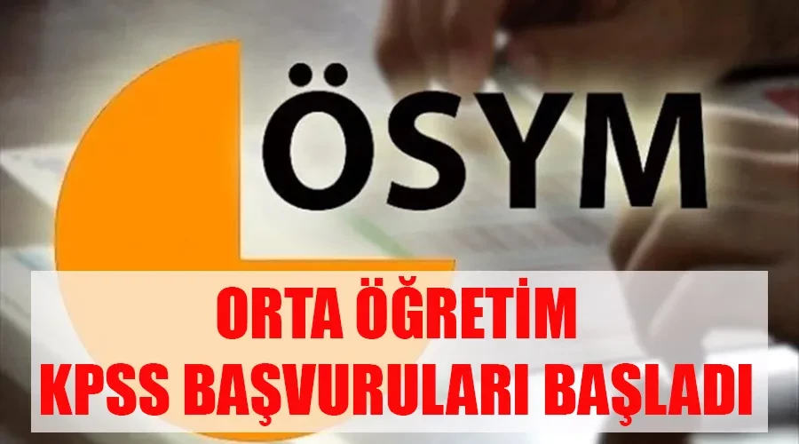 Orta Öğretim İçin KPSS Süreci Başladı: Başvuru Detayları ve Ücret Bilgileri