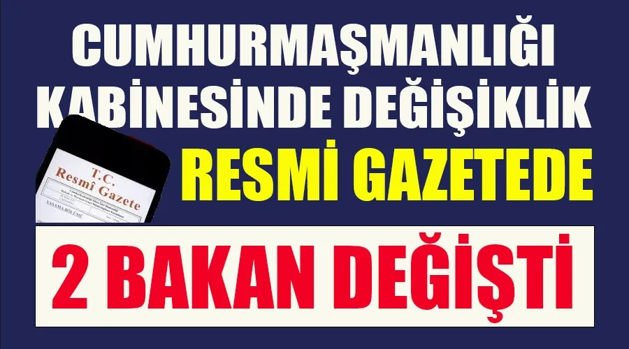 Cumhurbaşkanlığı Kabinesinde Yeni Yüzler: Sağlıkta Memişoğlu, Çevrede Kurum Dönemi!