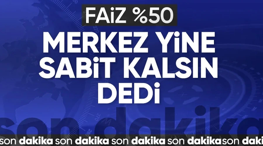  TCMB, Temmuz 2024 politika faizini açıkladı: Faiz yüzde 50’de sabit kaldı