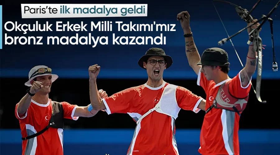 Milli okçulardan ilk madalya geldi: Olimpiyat üçüncüsüyüz