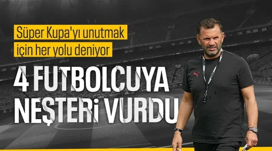 Okan Buruk Hatayspor maçı öncesi 4 değişiklik yapacak