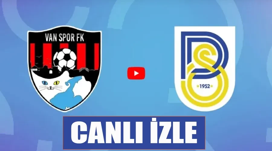 Vanspor Lige Galibiyetle Başladı: Vanspor 2- 1 Derince Belediyespor Maçı CANLI İZLE