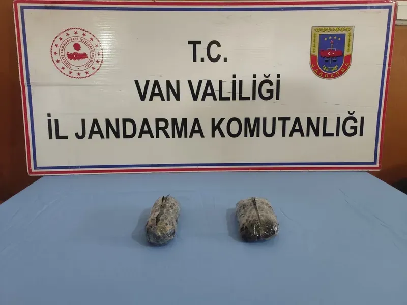 Van’da 502 gram skunk ele geçirildi