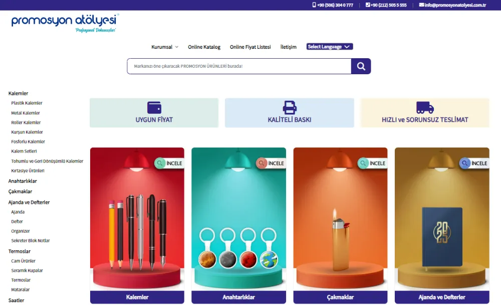 Promosyon Ürünleri ile Markanızı Akılda Kalıcı Hale Getirin