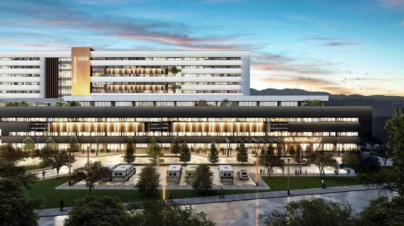 Van Şehir Hastanesi için ilk kazma vuruldu