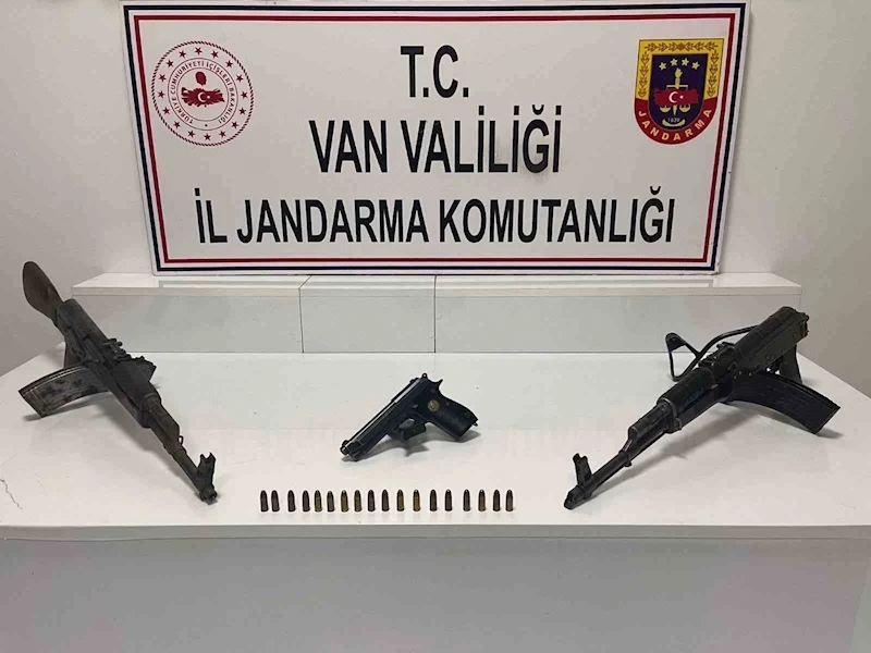 Van’da silah kaçakçılarına operasyon
