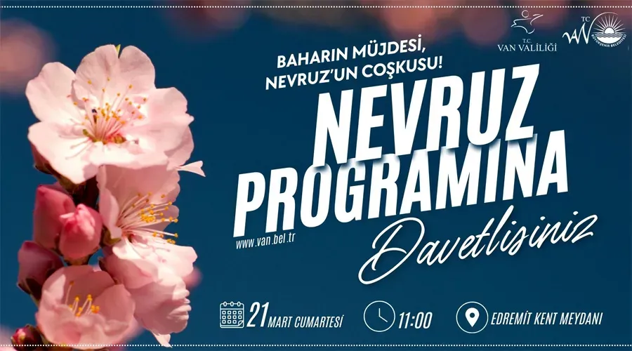 Van'da Nevruz Coşkusu: Baharın Müjdecisi Edremit'te Kutlanacak