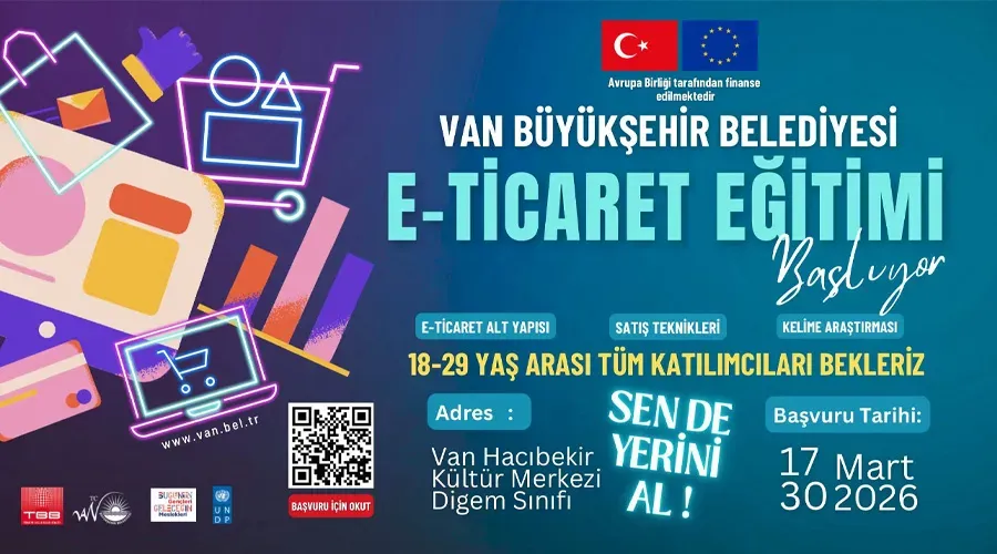 Vanlı Gençler Dijital Ticarete Hazırlanıyor: Büyükşehir'den Ücretsiz E-Ticaret Eğitimi